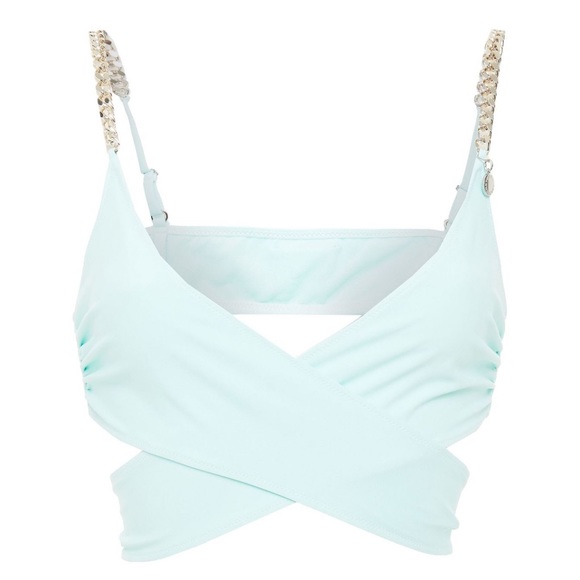 Stella McCartney**Turquoise Chain Bikini Set**Sm. $570 - Picture 6 of 7